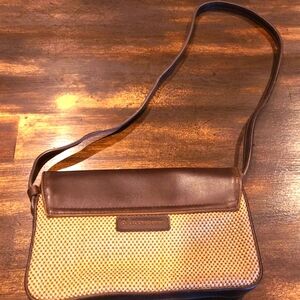 Vintage Liz Claiborne small purse with magnetic button closure
